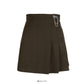 Han Fan retro chain decorative high waist skirt  2627