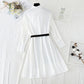New fashion big brand color contrast temperament inner skirt  2196