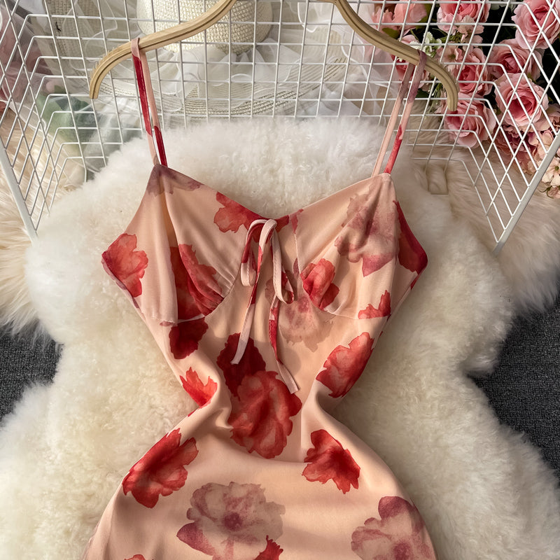 Robe en mousseline de soie premier amour français 2976