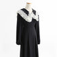 Cool women's dress with high sense of thin and bottom skirt  2234