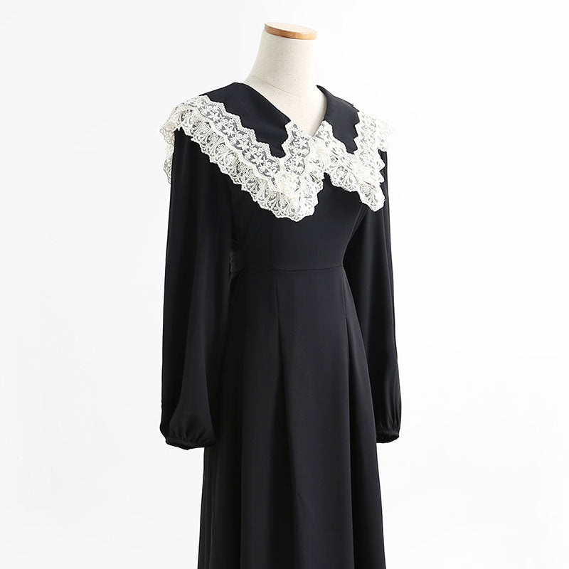 Cool women's dress with high sense of thin and bottom skirt  2234