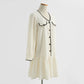 Long sleeves show thin temperament, small black skirt reduce age, foreign style tea break  2427