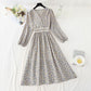 New French tea break early spring chiffon skirt long  2313