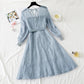 Fairy hair tassel Long Sleeve Dress  2451