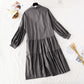 The new skirt is light and mature, foreign style, loose and slim  2300