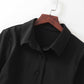 autumn short personalized lapel short shirt single breasted jacket  1383