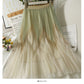 Long gradient slim skirt  2596