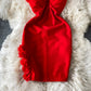 Jupe bustier sexy avec épissure de dentelle au design sensuel 2816