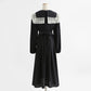 Cool women's dress with high sense of thin and bottom skirt  2234