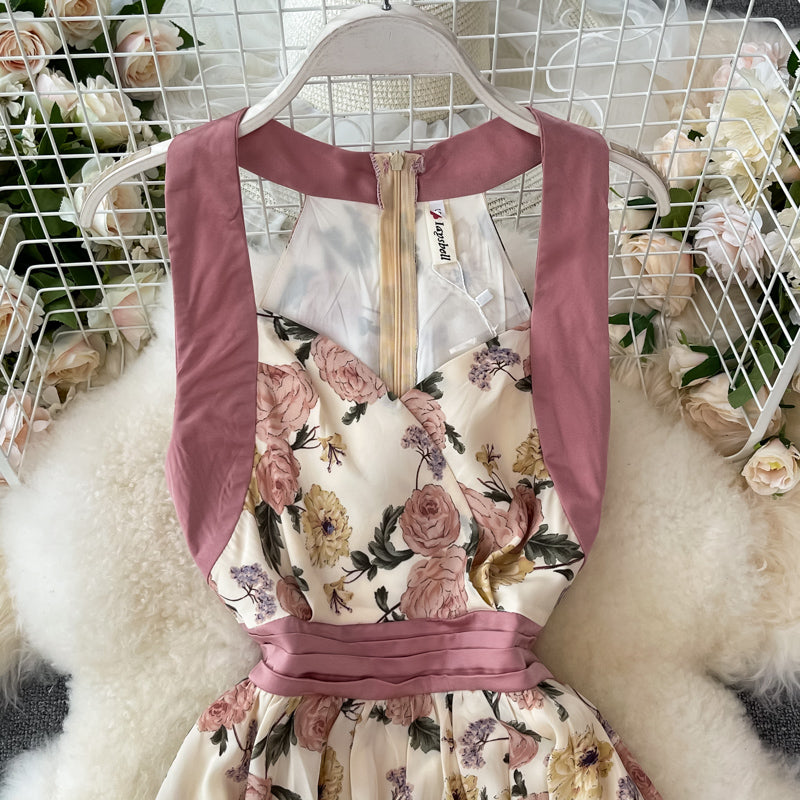 Robe vintage à épaules dénudées et dos nu 2720