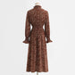 The new little man looks thin and covers his belly over his knees. Tea break dress  2279