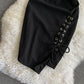 Robe bustier slim slim jupe jarretelle sexy jupe portefeuille hanche 3174