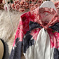 Robe plissée à imprimé floral élégant français 3173