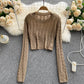 Pull torsadé pour femme Pull 1611