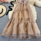 High end light luxury strapless dress  2775