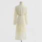 New women's skirt retro stitching lace fairy skirt temperament gentle dress  2247