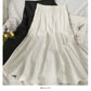 Foreign style versatile waist slim mid length skirt  2640