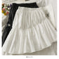 Han Fan irregular pleated short skirt  2641