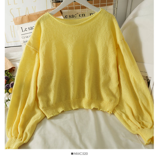 Pull slim à col bas et manches longues pour femme, nouveau pull bouclé polyvalent de couleur unie 2022