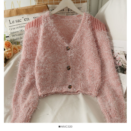 Pull en peluche slim et slim pour femme 1903