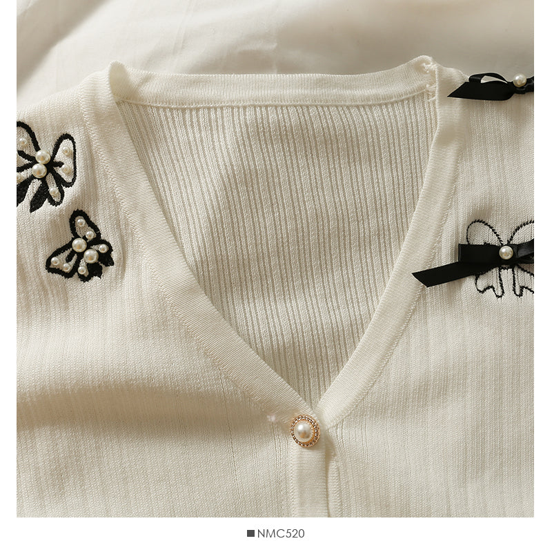 Pull à col bas décoratif avec nœud pour femme, robe d'automne 2011