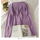 Haut court slim en tricot pour femme automne 1832