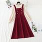 Slim temperament, double breasted fashion, age reducing bottom skirt, female  2407
