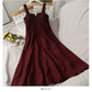 Korean version of slim waist high waist foreign style suspender skirt  2700