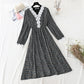 New style, light mature style, thin skirt, stitched lace bottomed skirt  2413