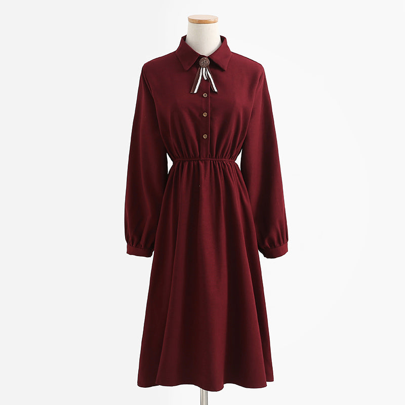 Gilet manteau robe en velours côtelé 2334