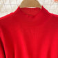 Jupe pull cache-cœur en tricot à taille fine 3357