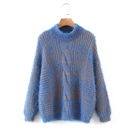 La nouvelle polaire à col roulé semi-mode pour femme 1343