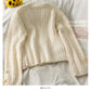 Pull cardigan slim rayé Veste pull à manches longues 1758