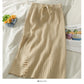Fashion versatile hole knitted one-step skirt  2647