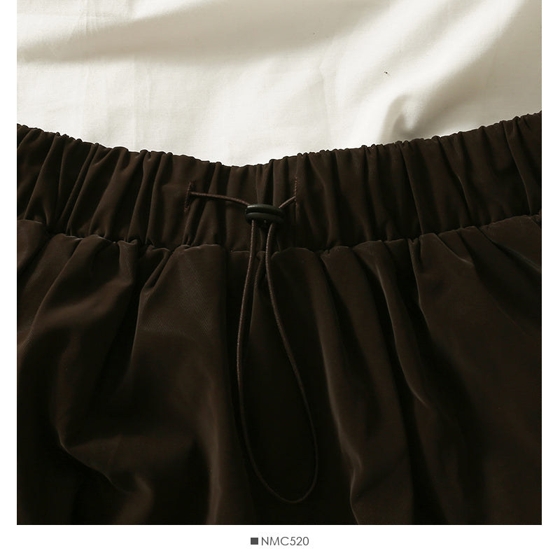 Slim skirt women's new solid color versatile skirt  2558