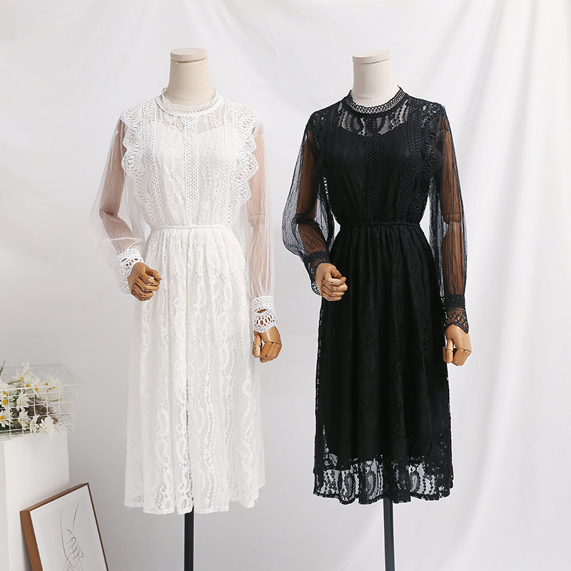 Court style retro French dress  2304