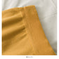 Korean split medium length solid color knitted skirt  2591