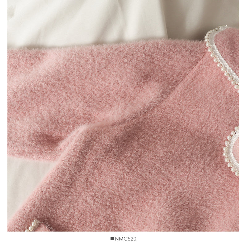 Manteau ample femme automne hiver col costume pull à manches longues 2052
