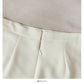Jupe courte simple, couleur unie, polyvalente, taille haute, slim, ligne A, pour femme 2544