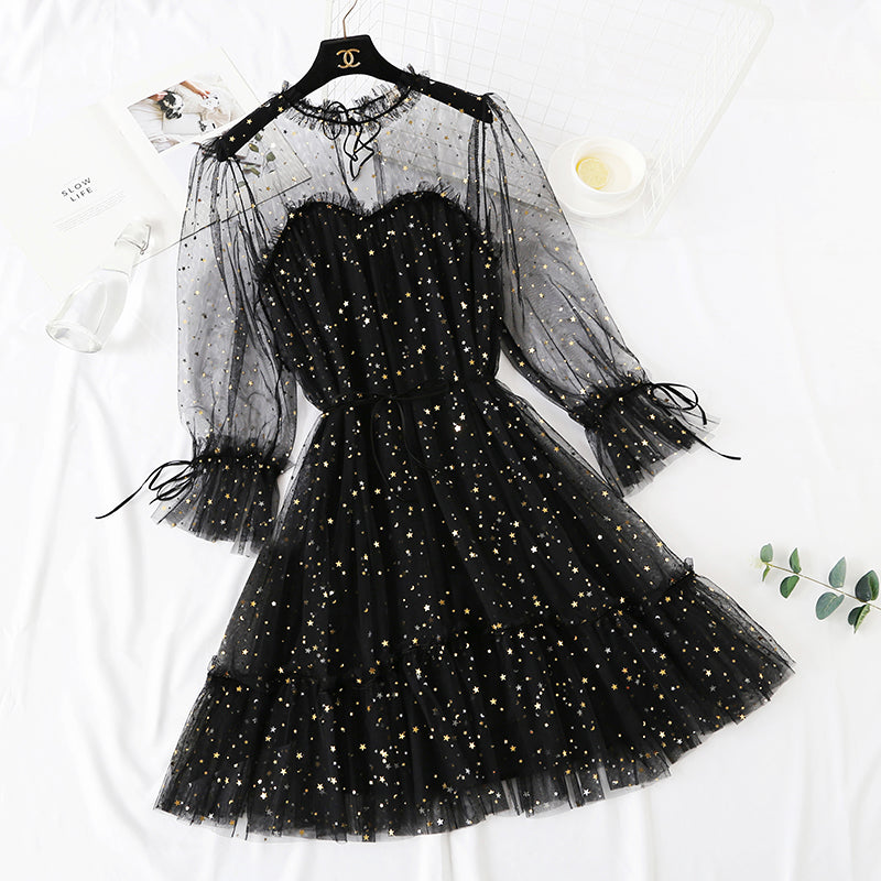 Popular wisdom smoked French Platycodon grandiflorum French bottom mesh skirt  2141
