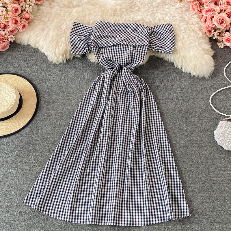 Robe à carreaux Kikyo First Love 3066