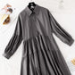The new skirt is light and mature, foreign style, loose and slim  2300