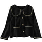 Manteau ample en peluche, pull féminin polyvalent à manches longues 1798
