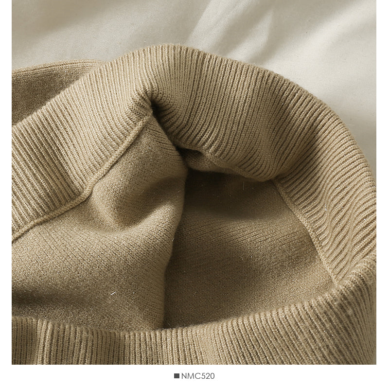 The New Retro elastic waist is thin, medium and long knitted Hip Wrap Skirt  2631