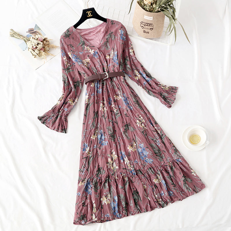 Super xiansen French style pleated skirt  2290