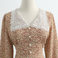 New lace doll neck fairy French waist closing temperament bottomed skirt  2316
