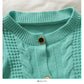 Pull femme col T cardigan haut ample et fin, pull polyvalent à manches longues en lin 2069