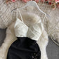 Robe bustier slim slim jupe jarretelle sexy jupe portefeuille hanche 3174