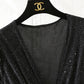 Temperament V-neck Crystal Mesh glittering cake dress  2448