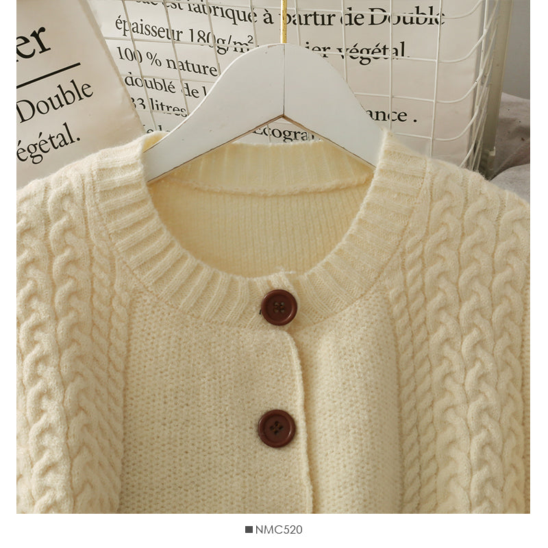 Pull manteau femme automne manches longues polyvalent tricot slim 1987